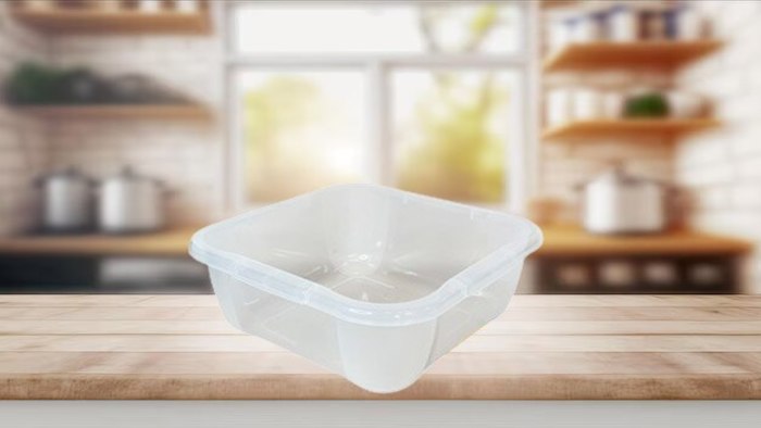 Миска квадратная на 15 литров